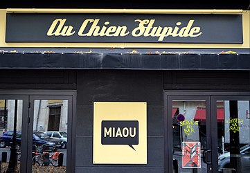 Eine Bar in Nantes für blöde Hunde, die eigentlich lieber Katzen wären – oder umgekehrt?!