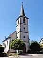 Église mixte Saint-Jacques-le-Majeur.