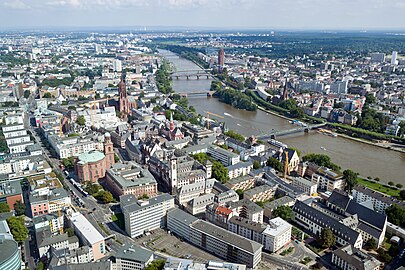 Aeral view of the Altstadt