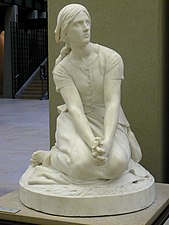 Jeanne d'Arc écoutant ses voix (1872), marbre, Paris, musée d'Orsay.