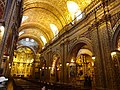 Interno dell'Iglesia de la Compañía