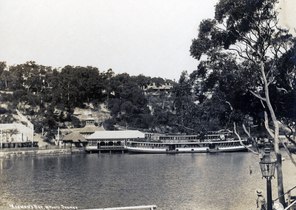 At Mosman Bay wharf ca 1910
