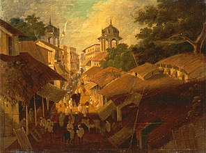 Rrugë në Patna, 1825