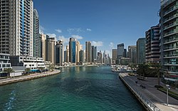 Dubai Marina skyline