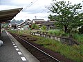 廃ホーム跡（2009年4月26日 琴電琴平方より）