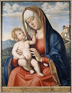 Cima da Conegliano, Vierge à l'Enfant (1495-1497).