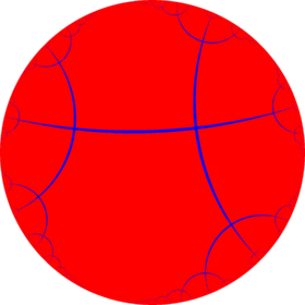 Order-4 apeirogonal tiling