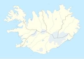 Selfoss na mapi Islanda