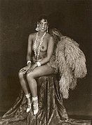 Josephine Baker photographed by Walery, Polish-British, 1863-1929