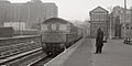 Post Office workers' train from Clapham Jct, 1968