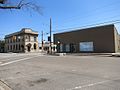 District Court Building and First National Bank (left)