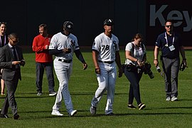 Aroldis Chapman and Jose Abreu (48301251891).jpg