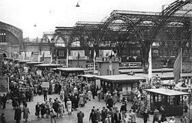 Querbahnsteig, 1953