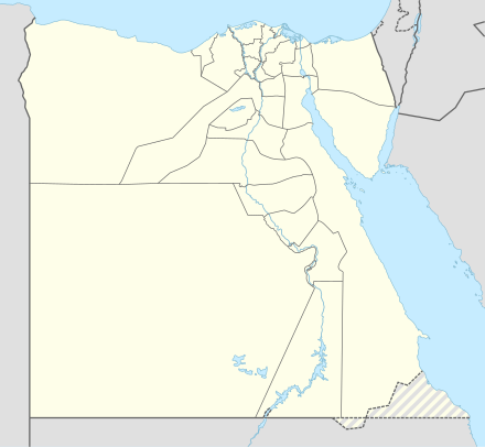 Locations of the 2015–16 Egyptian Premier League teams