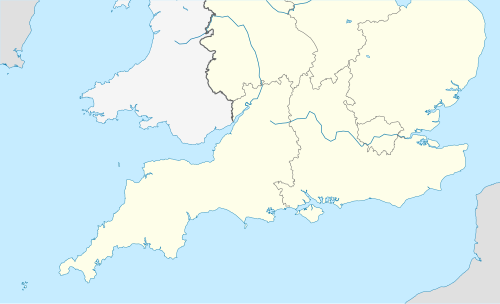 2000–01 National Division Three South is located in Southern England