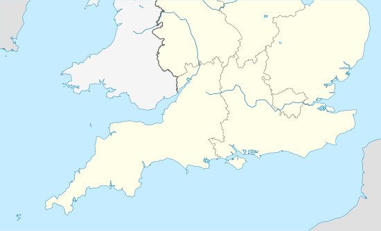 1987–88 Courage Area League South is located in Southern England