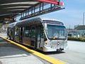 LA Metro Liner a with bicycle rack