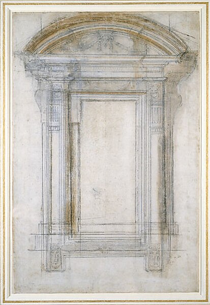 File:Palazzo Farnese Window Michelangelo Metropolitan Museum.jpg