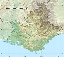 Étang de Berre is located in Provence-Alpes-Côte d'Azur