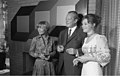 Romy Schneider, Willy Brandt, Ilona Grübel 1971