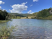 Rio Gallo en la Balsa de la Toba. Orihuela del Tremedal. Teruel. España