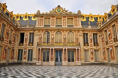 The Marble Court of the Palace of Versailles, 1680[62]