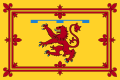Standarte des Duke of Rothesay (die Flagge des schottischen Königs („Lion rampant“) mit einem Turnierkragen)