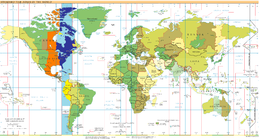 Localizzazione del fuso UTC-5