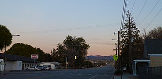 Main Street in Panaca, 2012