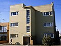 Woy Woy Flats, Elwood; built 1936. Mewton & Grounds, attributed to Geoffrey Harley Mewton.[99]