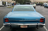 1967 Rambler Rebel SST hardtop semi-fastback design