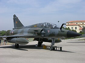 Un Mirage 2000 à la BA 701 en 2007.