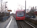 Haltepunkt Klaffenbach mit City-Bahn (2016)