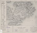 1945 US AMS map showing, near the bottom, "No Jima", between "Ō-shima" and "U-shima", and "Taisaki-Shima", immediately to the south