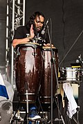 Percussionist Emmanuel Candelario Pujolar Menteros