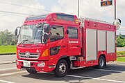 水槽付ポンプ車（I-B型） 日野・レンジャー （豊田市消防本部）