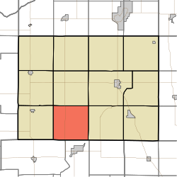 Vị trí trong Quận Pulaski, Indiana