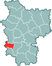 Miensk province, Niaśviž district.svg