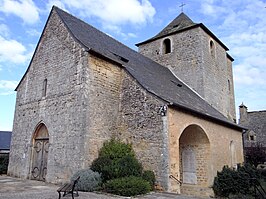 Kerk van Saint-Denis in Nadaillac