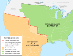 Adams-Onís treaty map-es.svg