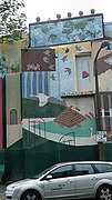 Bellefields Road Mural 1