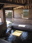 Le lavoir, rue de la Fontaine.