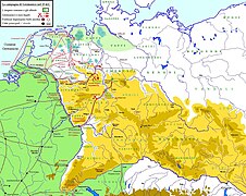 Campaigns in 15 AD