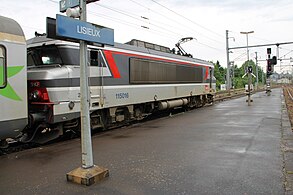 Intercités à destination de Cherbourg.