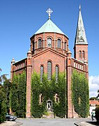 Jesuskirche, Ansicht von Süden