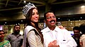 Srinidhi Shetty with her father