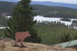 View from the Grönklitt mountain