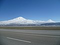 Le Mont Ararat depuis l'E80.