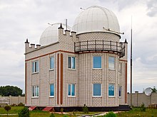 Ein Foto des Astronmonischen Observatoriums Andruschiwka aus dem Jahre 2012