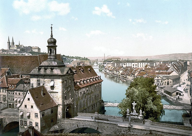 File:Bamberg Rathaus 1900.jpg